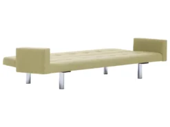 Canapé-lit Avec Accoudoir Vert Polyester -Canapé Soldes Boutique canape 22060183