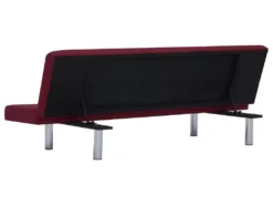 Canapé-lit Rouge Bordeaux Polyester -Canapé Soldes Boutique canape 22060213