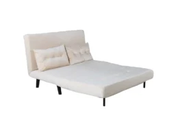 Vicky Canapé-lit Velours Beige. -Canapé Soldes Boutique canape 22105093