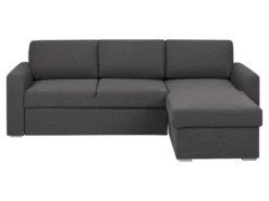 Flemingsburg Canapé-lit Avec Chaise Longue, Gris. -Canapé Soldes Boutique canape 22105175