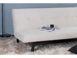 Bodil Canapé-lit Velours Côtelé Beige. -Canapé Soldes Boutique canape 22105239