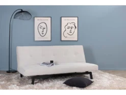 Bodil Canapé-lit Velours Côtelé Beige. -Canapé Soldes Boutique canape 22105243