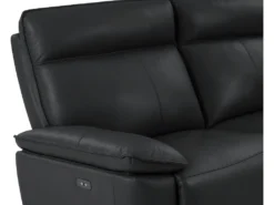 Canapé 3 Places Relax électrique En Cuir De Vachette Noir NOVENA 19 Canapé 3 Places Relax électrique En Cuir De Vachette Noir NOVENA -Canapé Soldes Boutique canape 22253861