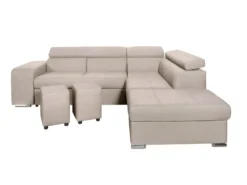 Canapé D'angle SOAN Convertible En Tissu - Beige - Angle Droit 16 Canapé D'angle SOAN Convertible En Tissu - Beige - Angle Droit -Canapé Soldes Boutique canape 22357895