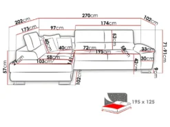 Canapé D'angle Convertible ANTONI En Velours Côtelé Jaune Angle Gauche -Canapé Soldes Boutique canape 22414479