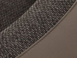 Canapé D'angle Convertible Avec Rangement En Tissu Et Simili RABELAIS - Bicolore Marron Et Taupe -Canapé Soldes Boutique canape 224933