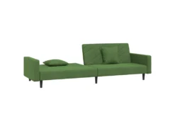 Canapé-lit 2 Places 2 Oreillers Repose-pied Vert Foncé Velours 18 Canapé-lit 2 Places 2 Oreillers Repose-pied Vert Foncé Velours -Canapé Soldes Boutique canape 22585939