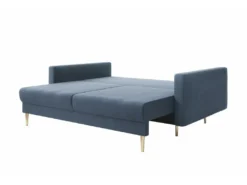 Canapé Convertible - 200 Cm - 3 Places - Bleu Marin - VALICO 10 Canapé Convertible - 200 Cm - 3 Places - Bleu Marin - VALICO -Canapé Soldes Boutique canape 22704929