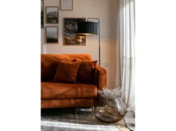 Canapé Convertible - 200 Cm - 3 Places - Velours Hydrophobe - Cuivre - VALICO 13 Canapé Convertible - 200 Cm - 3 Places - Velours Hydrophobe - Cuivre - VALICO -Canapé Soldes Boutique canape 22704943