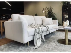 Canapé Convertible - 200 Cm - 3 Places - Crème - VALICO 9 Canapé Convertible - 200 Cm - 3 Places - Crème - VALICO -Canapé Soldes Boutique canape 22704981