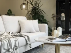 Canapé Convertible - 200 Cm - 3 Places - Crème - VALICO 10 Canapé Convertible - 200 Cm - 3 Places - Crème - VALICO -Canapé Soldes Boutique canape 22704983