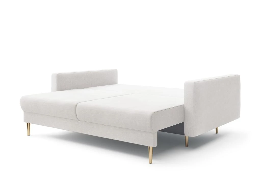 Canapé Convertible - 200 Cm - 3 Places - Crème - VALICO 7 Canapé Convertible - 200 Cm - 3 Places - Crème - VALICO – Image 7