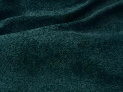 Canapé 3 Places Convertible En Tissu Bouclette Bleu Canard ISSORO -Canapé Soldes Boutique canape 22729813