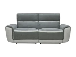 Canapé 3 Places Relax électrique En Tissu Gris Foncé ORIETTO -Canapé Soldes Boutique canape 22805825
