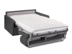 Canapé 2 Places Convertible Express En Tissu CALIFE - Gris - Couchage 120 Cm - Matelas 14 Cm 11 Canapé 2 Places Convertible Express En Tissu CALIFE - Gris - Couchage 120 Cm - Matelas 14 Cm -Canapé Soldes Boutique canape 249377
