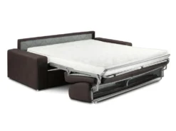 Canapé 2 Places Convertible Express En Tissu EMIR - Anthracite - Couchage 120 Cm - Matelas 14 Cm -Canapé Soldes Boutique canape 272569