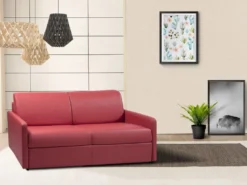 Canapé 4 Places Convertible Express En Simili CALIFE - Gris - Couchage 160 Cm - Matelas 14 Cm 9 Canapé 4 Places Convertible Express En Simili CALIFE - Gris - Couchage 160 Cm - Matelas 14 Cm -Canapé Soldes Boutique canape 273307 6