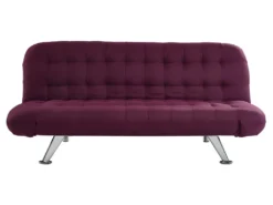 Canapé Convertible Clic-clac En Tissu BERRY - Prune 15 Canapé Convertible Clic-clac En Tissu BERRY - Prune -Canapé Soldes Boutique canape 311337