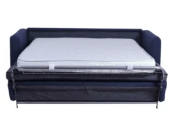 Canapé 3 Places Convertible Express En Tissu GANOA - Anthracite -Canapé Soldes Boutique canape 352287