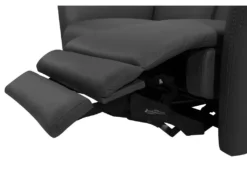 Canapé 3 Places Relax électrique CLEOPHEE En Cuir Supérieur - Noir -Canapé Soldes Boutique canape 366771