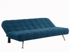 Canapé Convertible Clic-clac En Tissu MURNI - Bleu -Canapé Soldes Boutique canape 378507