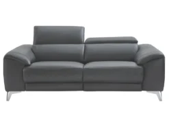 Canapé 3 Places Relax électrique En Cuir FRANSKA - Anthracite 8 Canapé 3 Places Relax électrique En Cuir FRANSKA - Anthracite -Canapé Soldes Boutique canape 389877