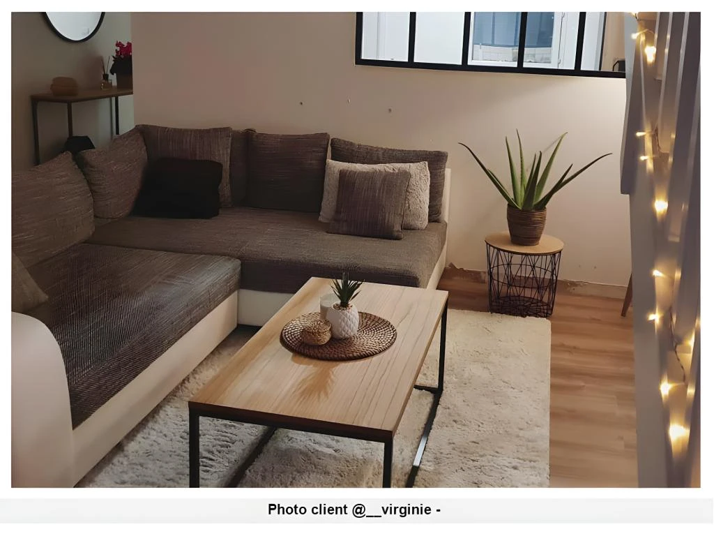 Canapé D'angle Convertible Tissu Et Simili KUOPIO - Gris Et Noir - Angle Droit 7 Canapé D'angle Convertible Tissu Et Simili KUOPIO - Gris Et Noir - Angle Droit – Image 7