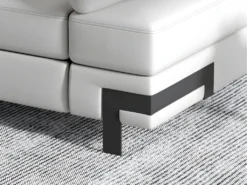 Canapé D'angle Convertible En Simili DAMIEN II - Blanc - Angle Gauche 12 Canapé D'angle Convertible En Simili DAMIEN II - Blanc - Angle Gauche -Canapé Soldes Boutique canape 420913