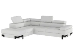 Canapé D'angle Convertible En Simili DAMIEN II - Blanc - Angle Gauche 11 Canapé D'angle Convertible En Simili DAMIEN II - Blanc - Angle Gauche -Canapé Soldes Boutique canape 420915