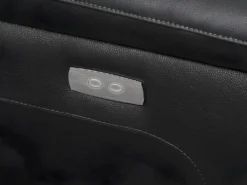 Canapé D'angle Relax électrique En Cuir OLBIA - Noir - Angle Droit -Canapé Soldes Boutique canape 450663