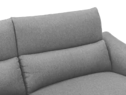 Canapé 3 Places Relax électrique En Tissu RAGNAR - Gris -Canapé Soldes Boutique canape 480623