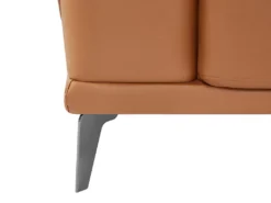 Canapé D'angle Gauche En Cuir De Buffle Camel ANDOR -Canapé Soldes Boutique canape 481155