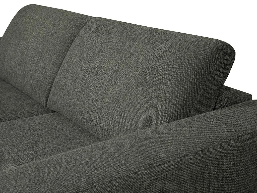 Canapé 3 Places Convertible Express En Tissu MONTASI - Vert - Couchage 140 Cm - Matelas DUNLOPILLO 14 Cm Avec Mémoire De Forme 9 Canapé 3 Places Convertible Express En Tissu MONTASI - Vert - Couchage 140 Cm - Matelas DUNLOPILLO 14 Cm Avec Mémoire De Forme – Image 9