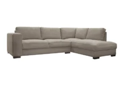 Canapé D'angle Droit En Tissu Beige MESETA -Canapé Soldes Boutique canape 484959