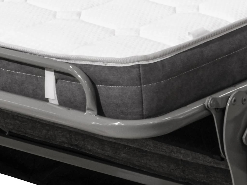 Canapé 3 Places Convertible Express En Tissu MONTASI - Vert - Couchage 140 Cm - Matelas DUNLOPILLO 14 Cm Avec Mémoire De Forme 11 Canapé 3 Places Convertible Express En Tissu MONTASI - Vert - Couchage 140 Cm - Matelas DUNLOPILLO 14 Cm Avec Mémoire De Forme – Image 11