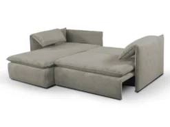 Canapé D'angle Convertible En Velours Côtelé Taupe TEODORA De PASCAL MORABITO - Angle Gauche 11 Canapé D'angle Convertible En Velours Côtelé Taupe TEODORA De PASCAL MORABITO - Angle Gauche -Canapé Soldes Boutique canape 488087