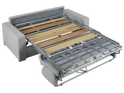 Canapé 2 Places Convertible Express En Tissu CALITO - Marron - Couchage Lattes Larges 120 Cm - Matelas 14 Cm Avec Mémoire De Forme DUNLOPILLO 15 Canapé 2 Places Convertible Express En Tissu CALITO - Marron - Couchage Lattes Larges 120 Cm - Matelas 14 Cm Avec Mémoire De Forme DUNLOPILLO -Canapé Soldes Boutique canape 489959