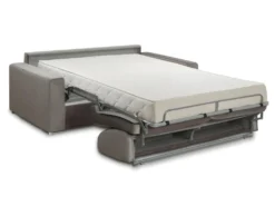 Canapé 4 Places Convertible Express En Velours CALITO - Bleu Nuit - Couchage 160 Cm - Matelas 18 Cm -Canapé Soldes Boutique canape 490541