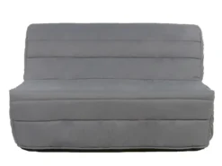 Canapé Convertible BZ En Tissu COWBOY II - Gris