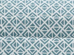 Canapé Convertible BZ COWBOY II 100% Coton Bleu Ciel - Imprimé GRAPHIQUE -Canapé Soldes Boutique canape 508221