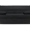 Canapé Convertible BZ En Tissu CANYON II Fermeture Assistée, Queen Size 160x200 Cm - Noir