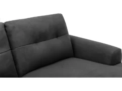 Canapé D'angle Droit Relax électrique En Tissu Gris NERUDA -Canapé Soldes Boutique canape 513563