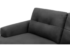 Canapé D'angle Gauche Relax électrique En Tissu Gris NERUDA -Canapé Soldes Boutique canape 513577