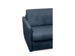 Canapé Tissu Bleu Foncé Convertible Express LISSA - 3 Places. -Canapé Soldes Boutique canape 8908861