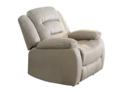 JANS - Canapé Relax Manuel 3 Places + Fauteuil Relax -Canapé Soldes Boutique canape 9170591