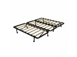 Banquette Lit BZ 140x190 Cm En Tissu Jaune Et Matelas 12 Cm - CYRIAC -Canapé Soldes Boutique canape 9315367