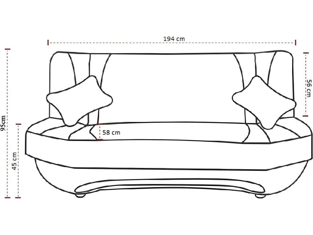 Canapé 3 Places Convertible Et Espace De Rangement - Bicolore Anthracite / Gris Clair - En Tissu De Qualité, EWIN 5 Canapé 3 Places Convertible Et Espace De Rangement - Bicolore Anthracite / Gris Clair - En Tissu De Qualité, EWIN – Image 5