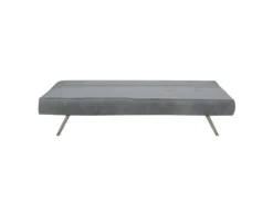 Banquette Canapé Convertible 3 Places Gris Clair - SOLVEIG I -Canapé Soldes Boutique canape 9479791