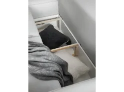 Canapé D'angle Convertible - SIDNEY VELOURS - En Tissu Luxe - 5/6 Places, Gris Clair, Angle Gauche (vu De Face) -Canapé Soldes Boutique canape 9482715