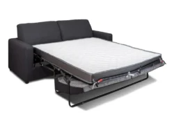 Canapé 3 Places Convertible Express En Tissu Gris Anthracite - Couchage 140 Cm - Matelas 14 Cm DONETO 10 Canapé 3 Places Convertible Express En Tissu Gris Anthracite - Couchage 140 Cm - Matelas 14 Cm DONETO -Canapé Soldes Boutique canape 9626251